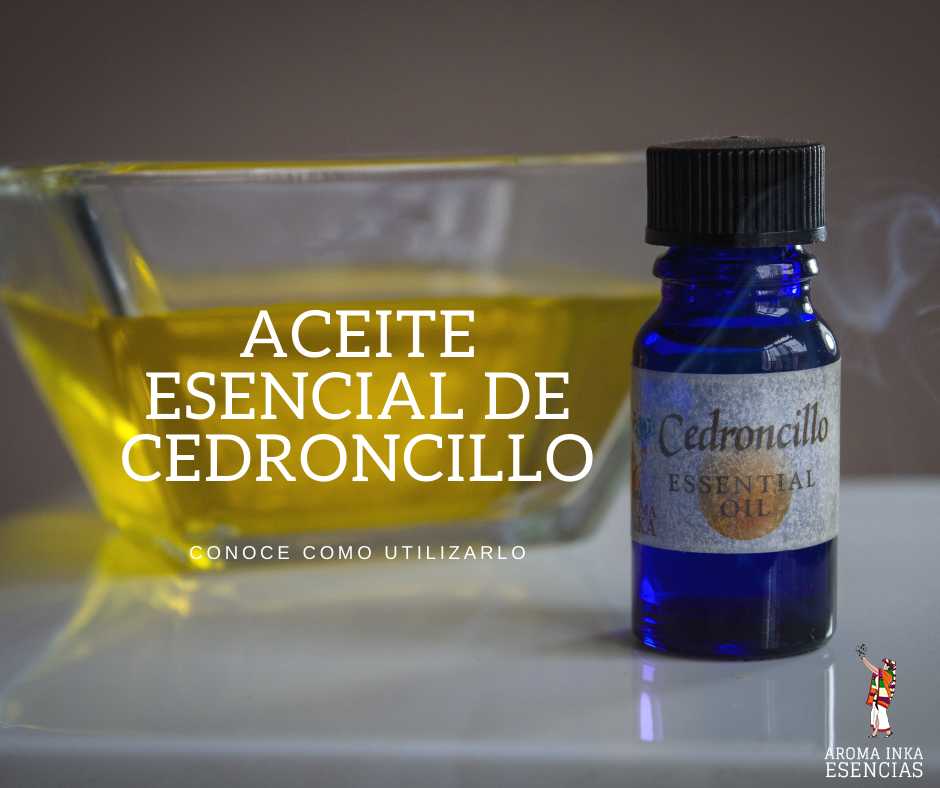 Aceite Esencial de Cedroncillo