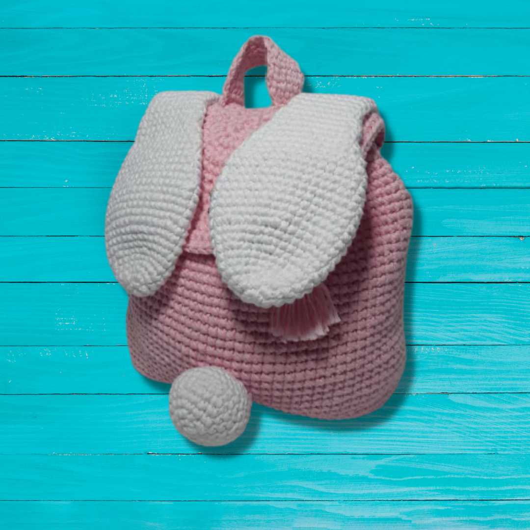 Mochila de conejo a crochet new arrivals